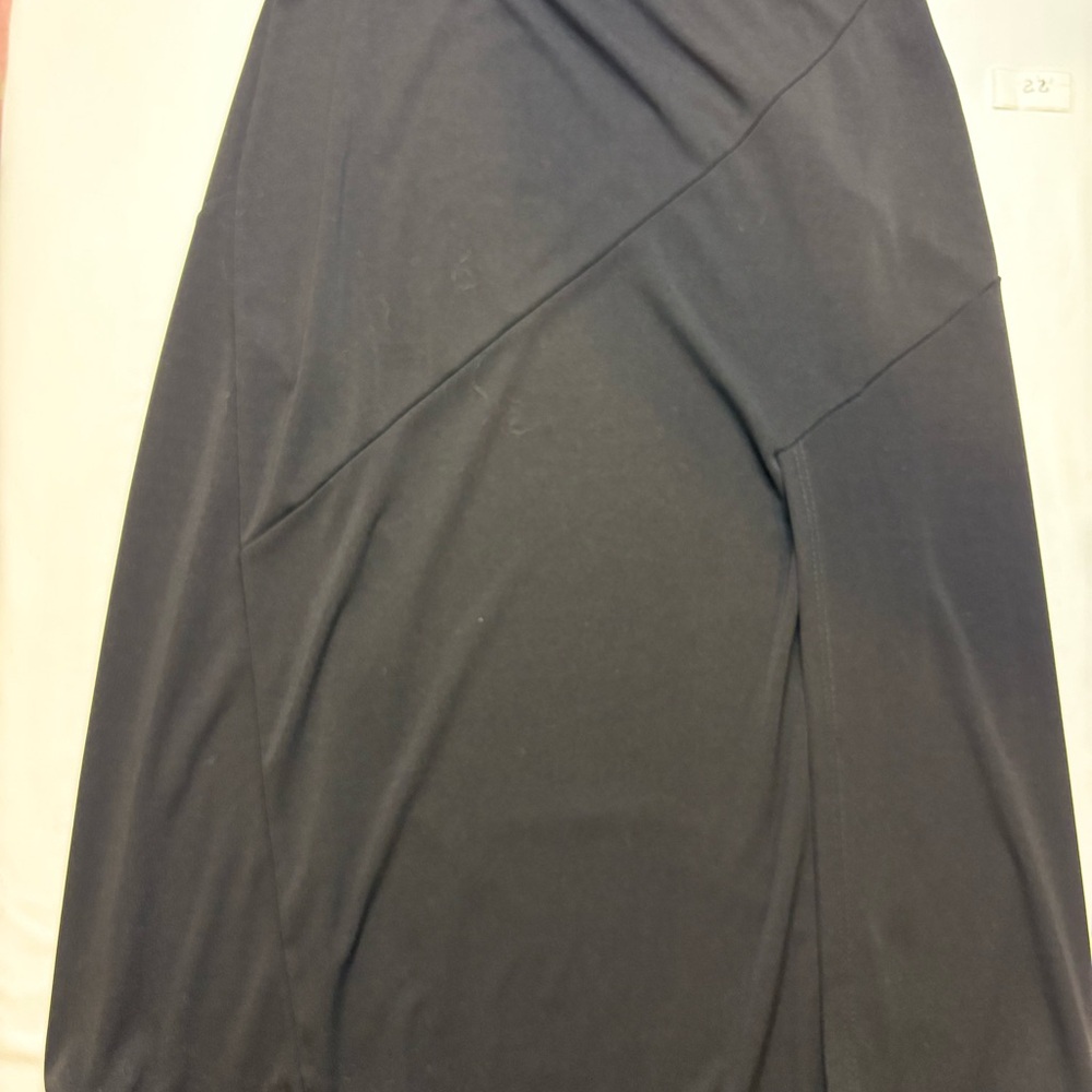 Hot Kiss Black Asymmetrical Women's Skirt